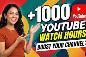 boost youtube channel views subscribers and watch time