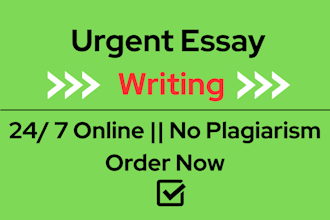 do urgent essay writing, 200 to 6000 words