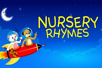 create a sweet and catchy nursery rhymes for kids