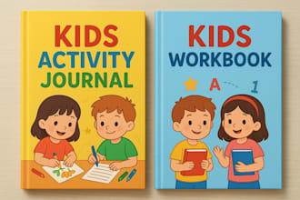 design self help kids workbook design kid activity book coloring book worksheet