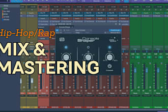 mix and master your rap and hip hop song