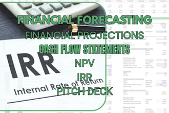 investment banking lbo model financial projections dcf, irr