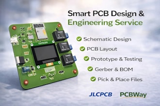 make pcb design in altium kicad and easyeda