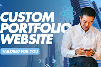 build your portfolio website using react