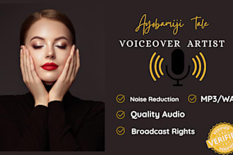 professional voice over artist high quality voice overs