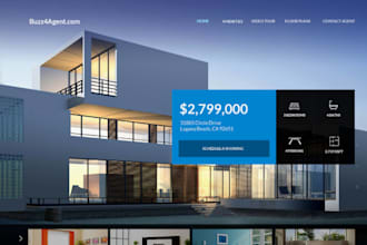squarespace real estate developer website property agency website rental listing