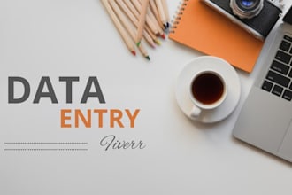 do fast data entry typing work job, convert PDF to word excel, retyping job