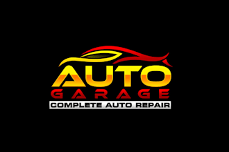 design automotive, auto repair, car wash, carcare or all car service logo