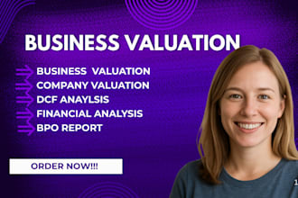do business valuation,company valuation,dcf analysis bpo report due diligence