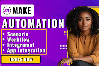 setup fix make com automation integromat scenario make com api zapier expert
