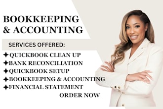 set up and manage quickbooks, xero, wave bookkeeping and accounting