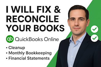 fix and reconcile your books