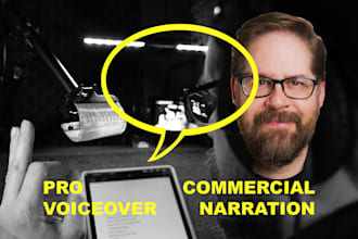 record a human corporate narration voice over