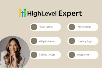 go high level expert gohighlevel crm workflow automation ghl landing page a2p