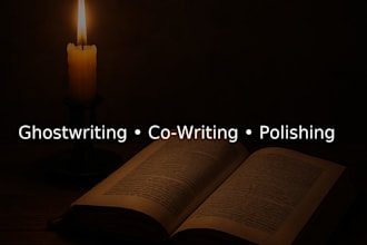 line edit, copy edit, or polish your fiction manuscript
