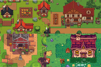 do pixel art background topdown rpg game environment pixel tileset game assets