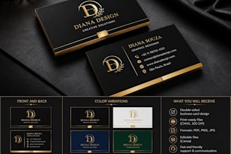 design a unique and professional business card