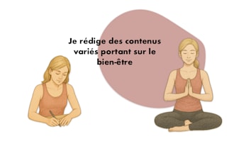 write engaging wellness blog articles in french