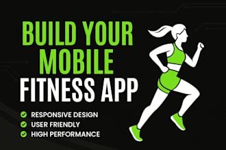fitness app design wellness app dev health tracker app workout app build mobile