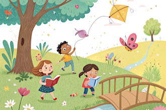 draw children book illustration