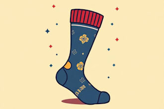 socks design unique socks design