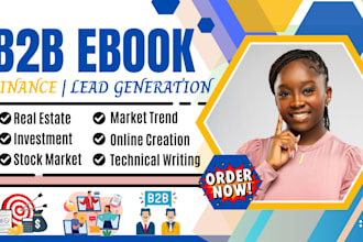 b2b ebook writer, lead generation, business plan, finance, forex trading, grants