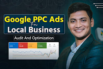 audit and optimize google ads PPC campaign for local businesses