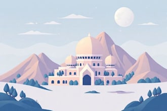 create stylish flat vector illustrations