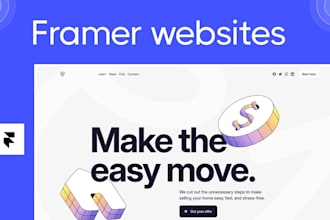 design framer website, framer landing page, figma to framer