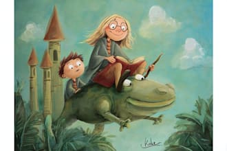 create a cute character for children book