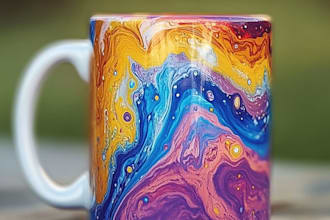 draw a mug or coffee mug design
