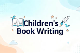 ghostwrite childrens storybooks, bedtime and kids stories