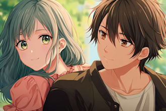 create stunning anime couple art in your favorite style