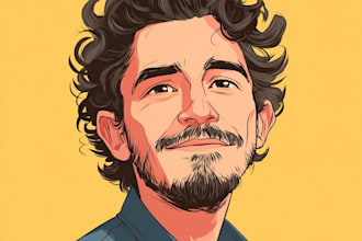 draw cartoon caricature from photo