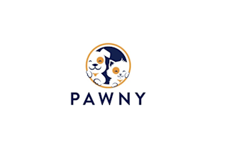 create unique pets brand logo