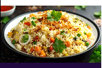 teach you how to cook fried rice and chicken