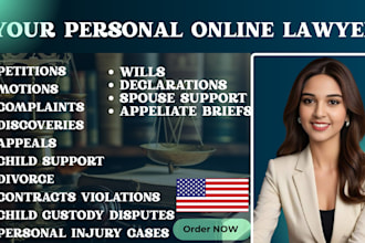 be your lawyer in divorce, marriage, family law and child custody