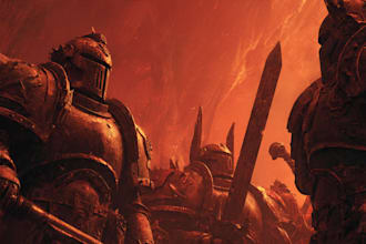 create warhammer illustration of you