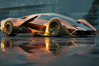 design and sketch the car or vehicle you want