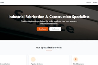build a high  performance tailwind CSS website