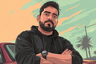 do a vector portrait for you