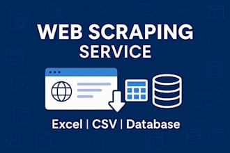 scrape any website and deliver clean data