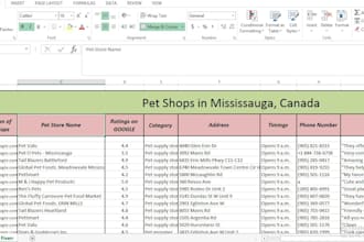 scrap meaningful data from google maps