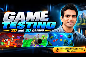 be your professional game tester