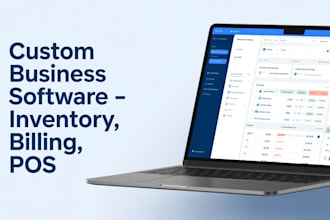 create custom business software desktop apps for billing pos