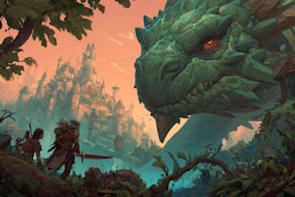 make awesome fantasy illustration