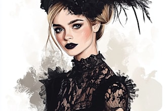 make detailed fashion technical flat drawings