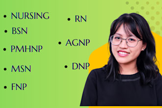 tutor nursing, rn, bsn, msn, pmhnp, dnp, fnp, agnp