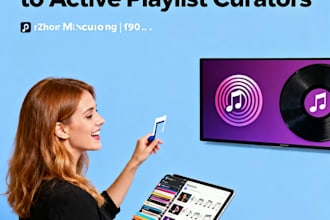 pitch you pandora music promotion to active playlist curators