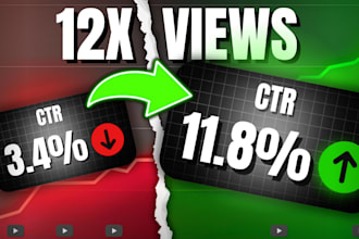 create professional youtube thumbnails to boost CTR